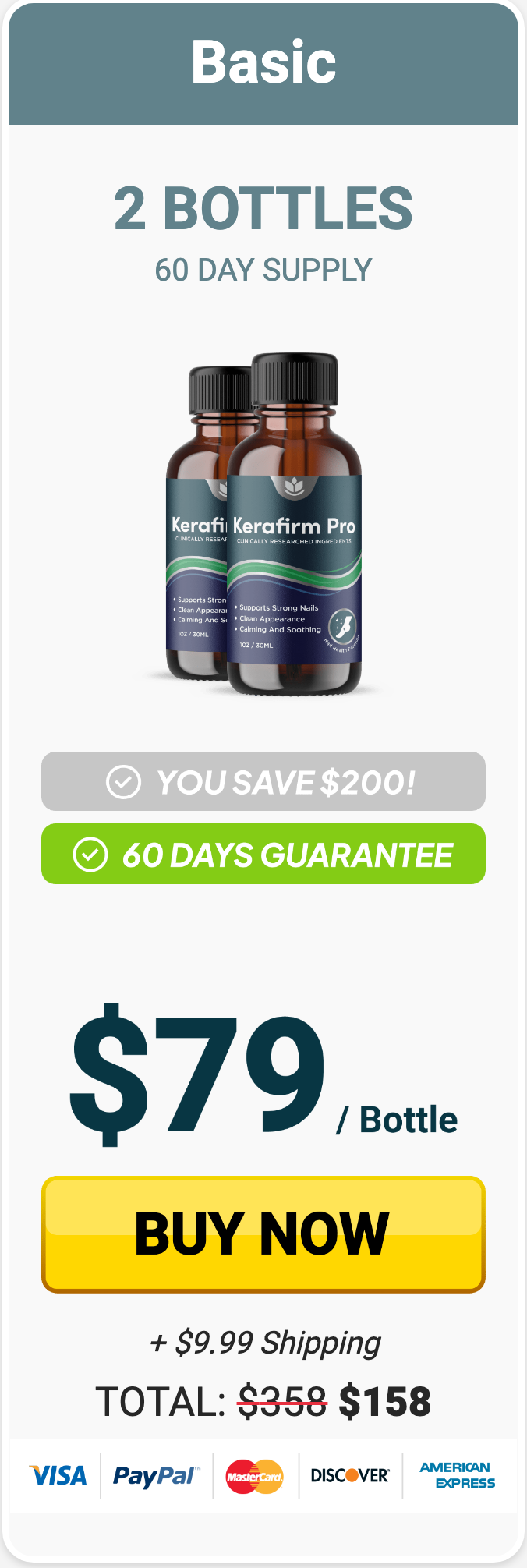 Kerafirm Pro 60 day supply